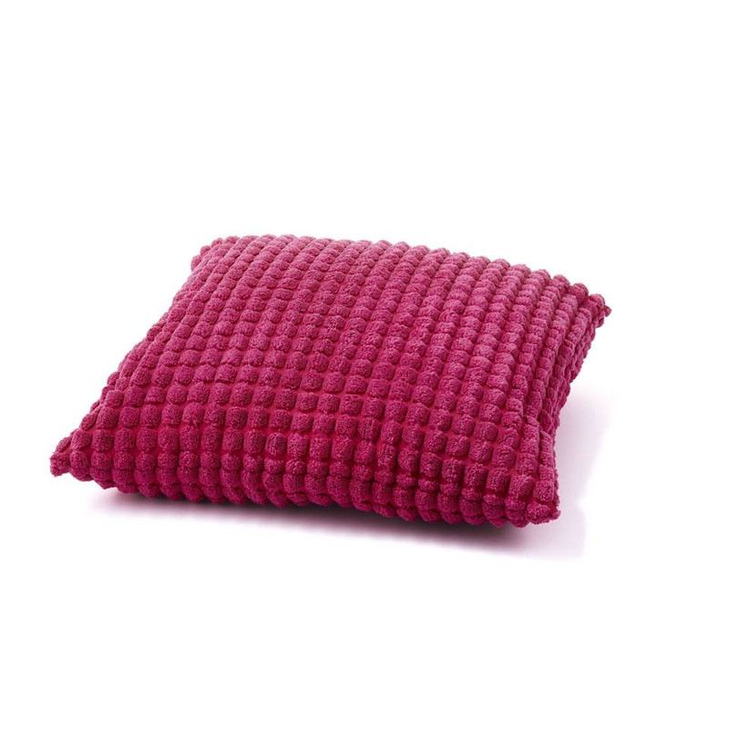 Dutch Decor sierkussen Rome XL - fuchsia - 70x70 cm