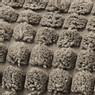 Dutch Decor sierkussen Rome XL - taupe - 70x70 cm