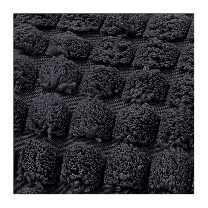 Dutch Decor sierkussen Rome XL - zwart - 70x70 cm