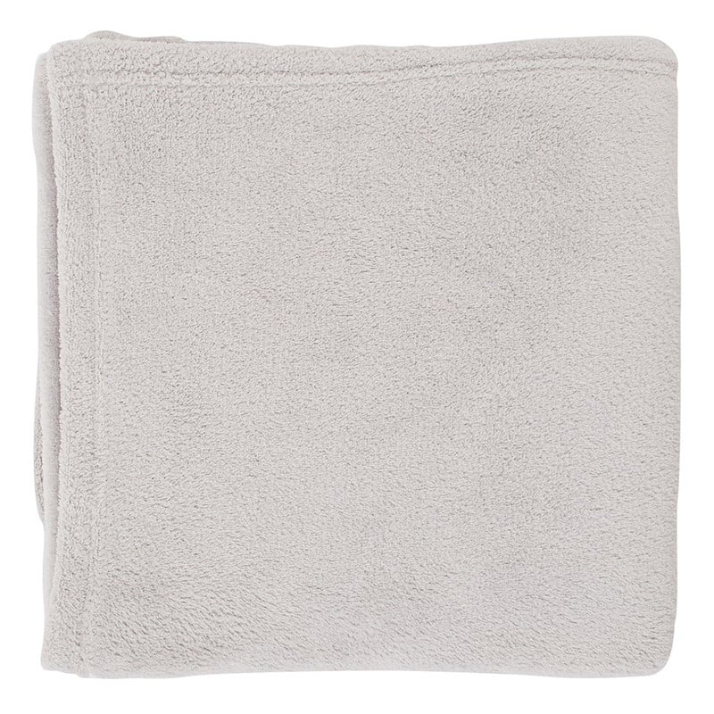 Dutch Decor plaid micro - 150x200 cm - licht grijs