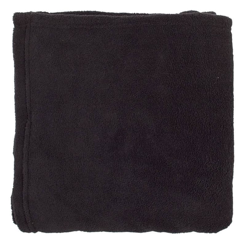 Dutch Decor plaid micro - 150x200 cm - zwart