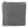 Dutch Decor plaid flanel - 150x200 cm - donker grijs