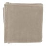 Dutch Decor plaid flanel - 150x200 cm - taupe
