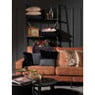 Dutch Decor plaid flanel - 150x200 cm - zwart
