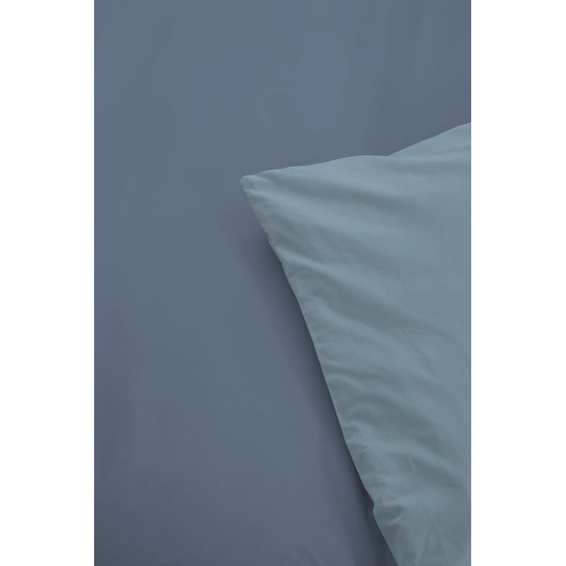 Dekbedovertrek 2-persoons - blauw - 240x220 cm 