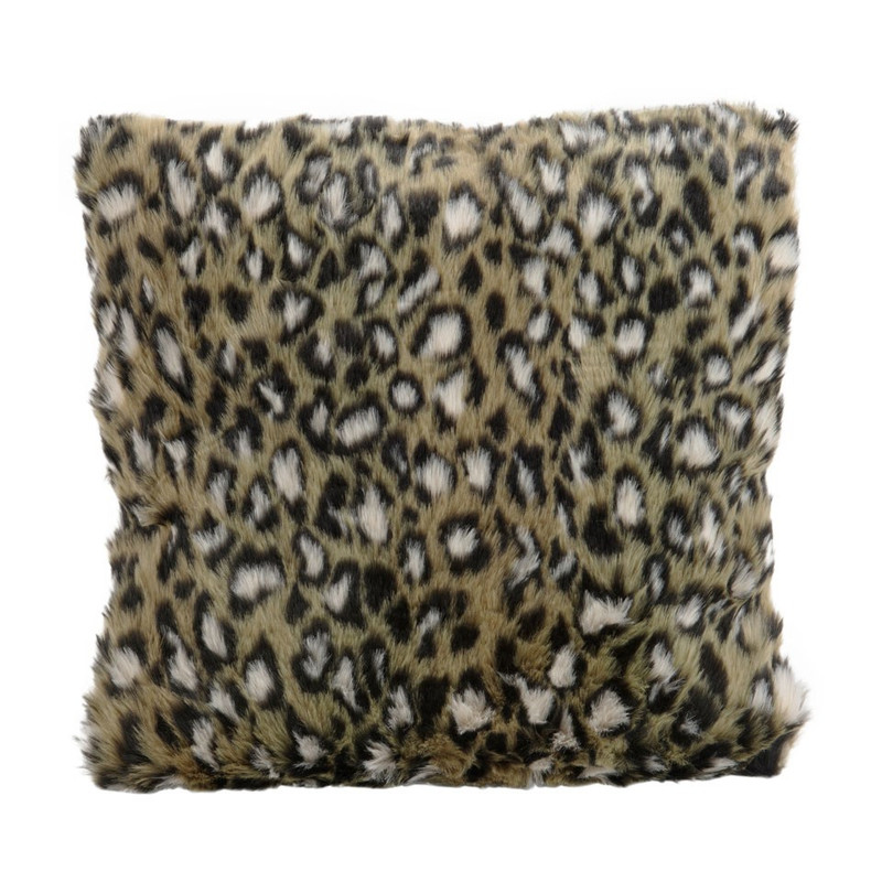 Kussen luipaard - 45x45 cm (oud)