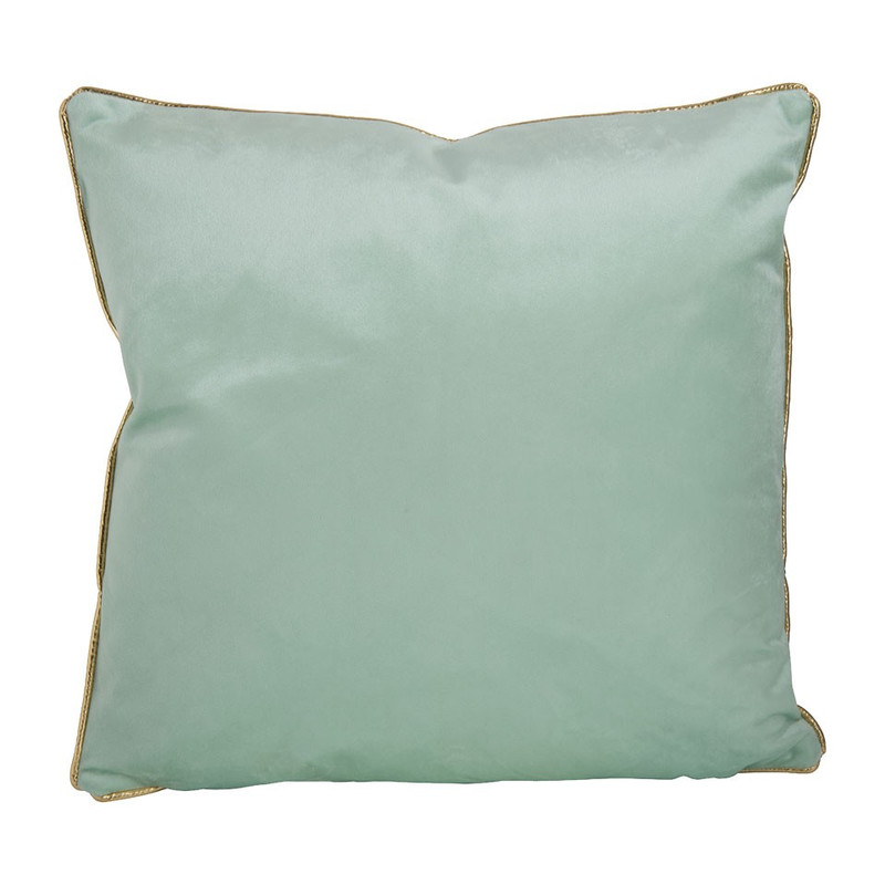 Sierkussen streep met gouden rand - 45x45 cm