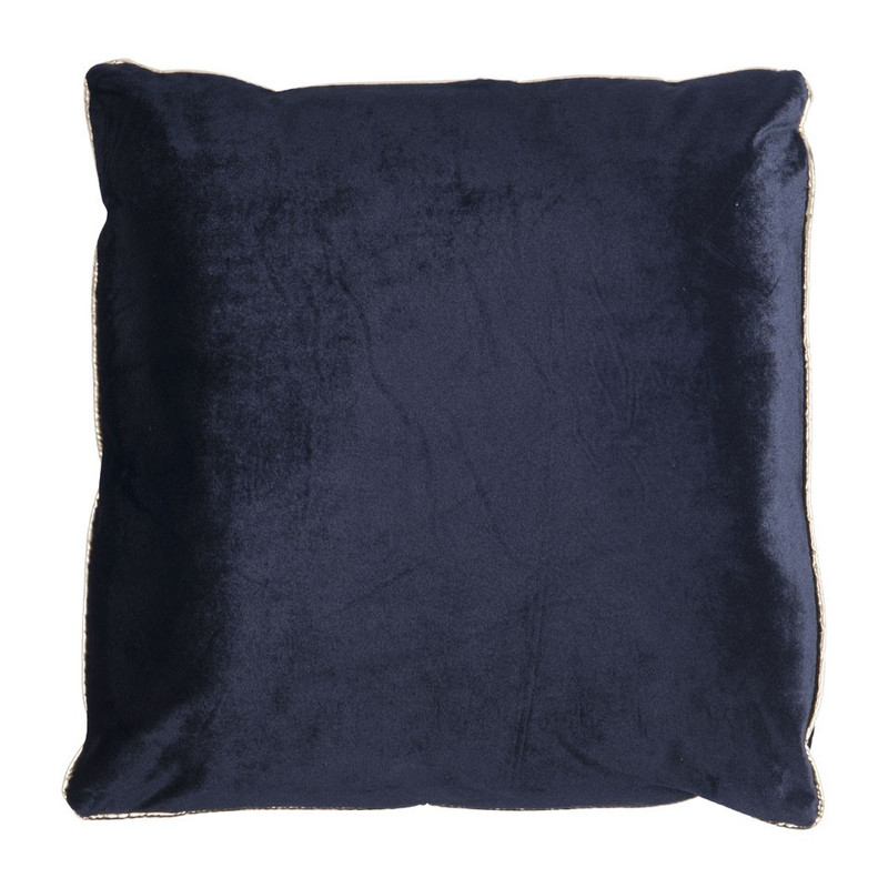 Sierkussen velours - 45x45 cm - zwart