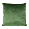 Sierkussen velours - groen - 45x45 cm