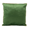 Sierkussen velours - groen - 45x45 cm