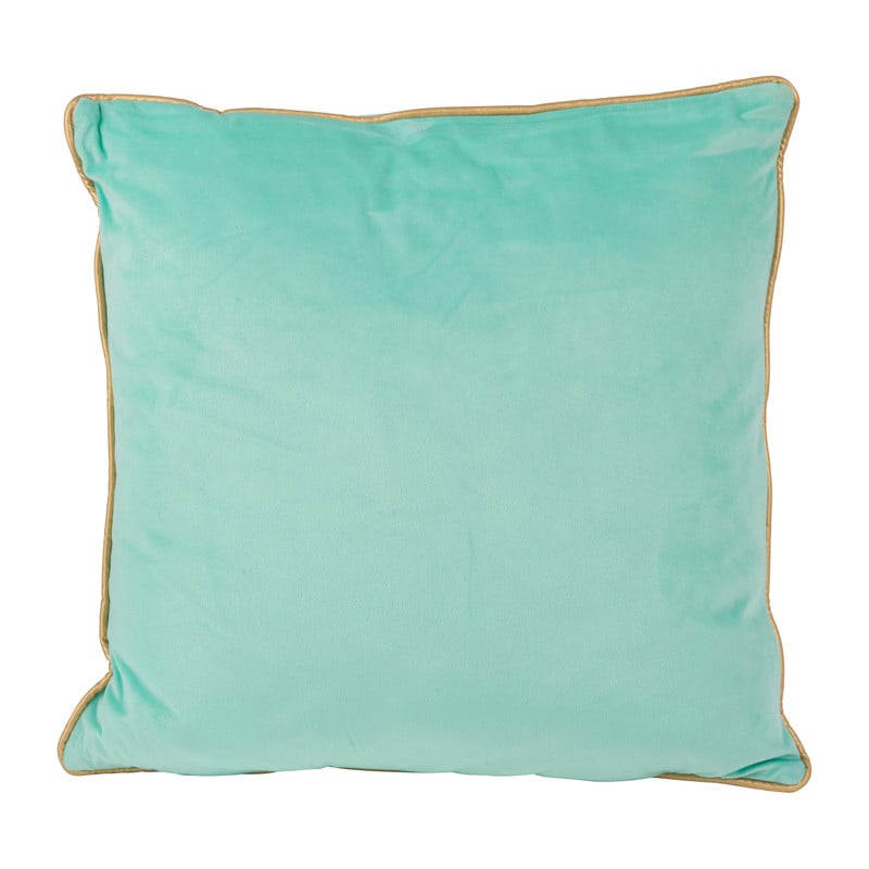 Sierkussen pauw - mulitkleur - 45x45 cm