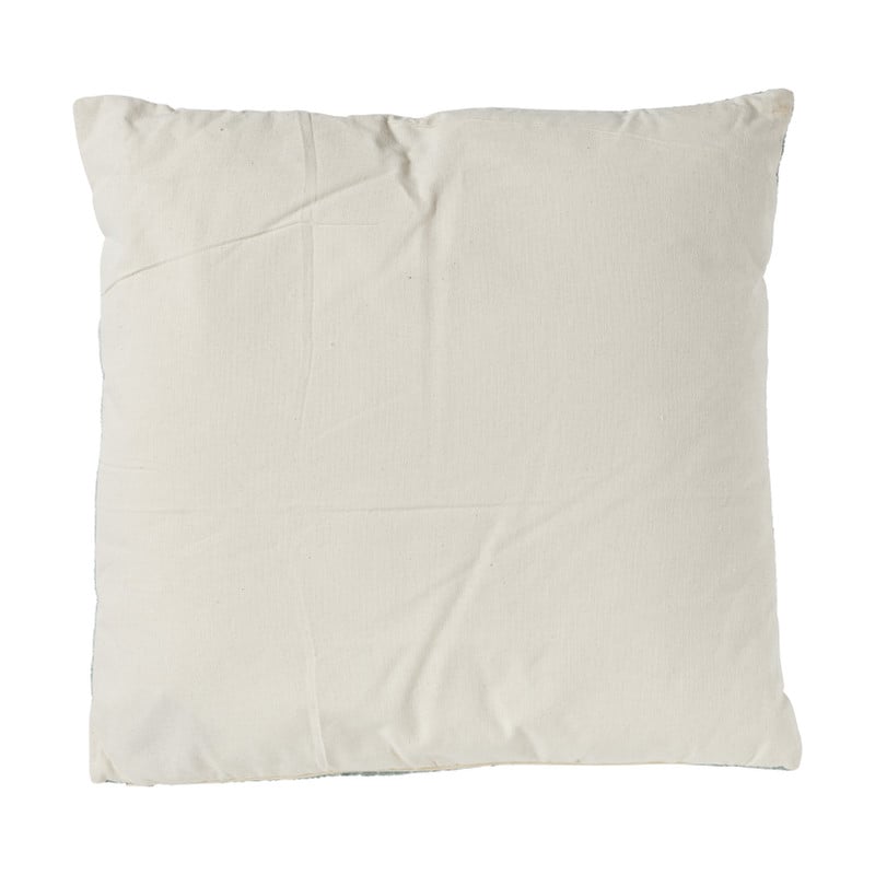 Sierkussen chenille -  groen - 45x45 cm