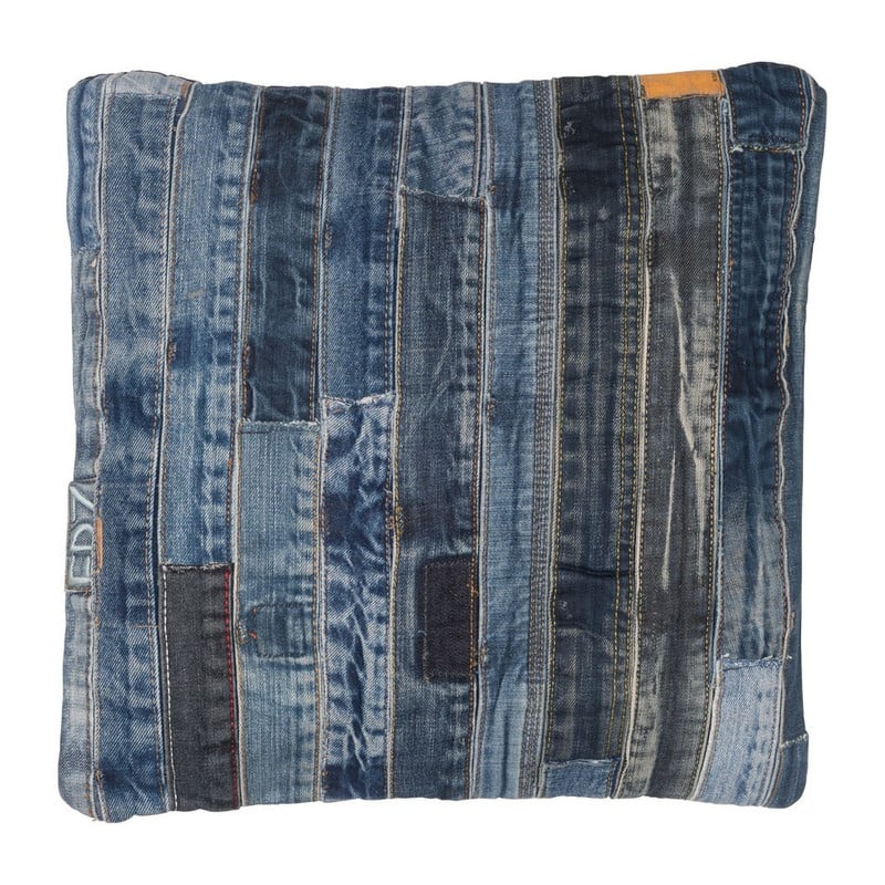 Sierkussen jeans - 40x40 cm