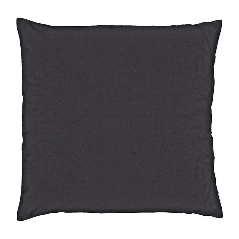 Sierkussen anemone - antraciet - 60x60 cm 