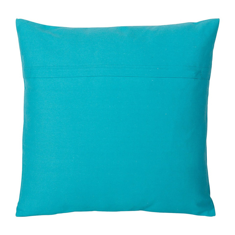 Sierkussen anemone - blauw - 45x45 cm