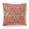 Sierkussen Maison luipaard - oranje - 45x45 cm