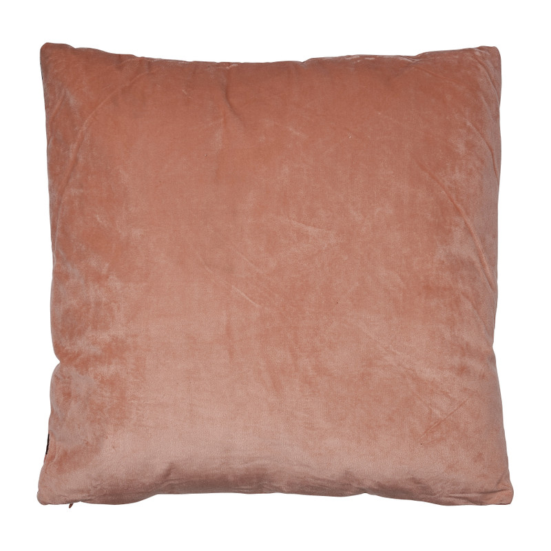 Sierkussen M strepen - oranje/rood - 45x45 cm