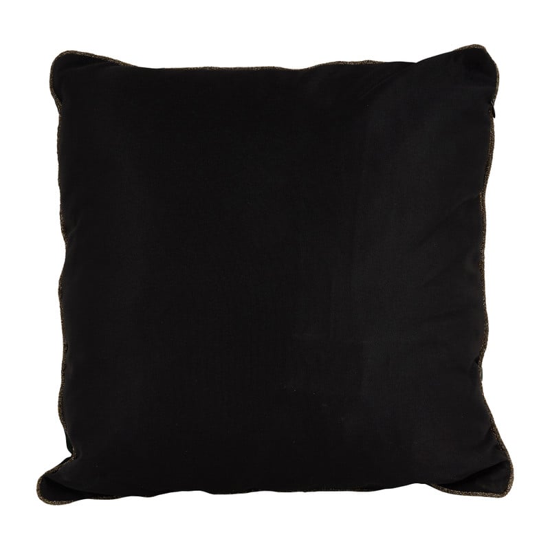 Sierkussen LED lichtjes - groen - 45x45 cm 