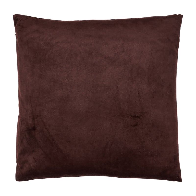 Sierkussen vintage - bordeauxrood - 45x45 cm