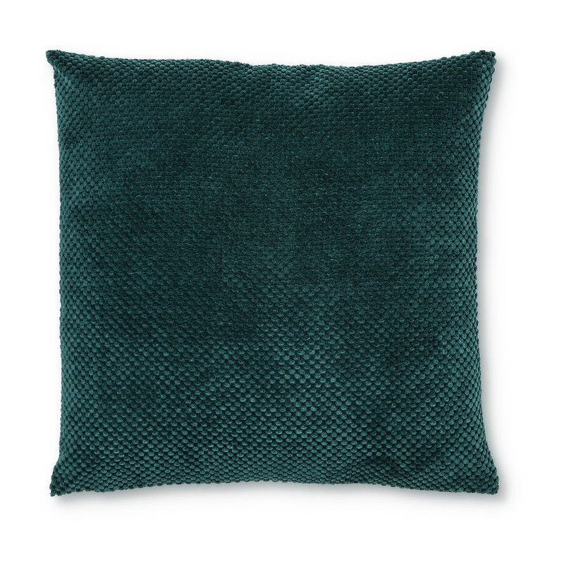 Sierkussen blokje - petrol - 45x45 cm 
