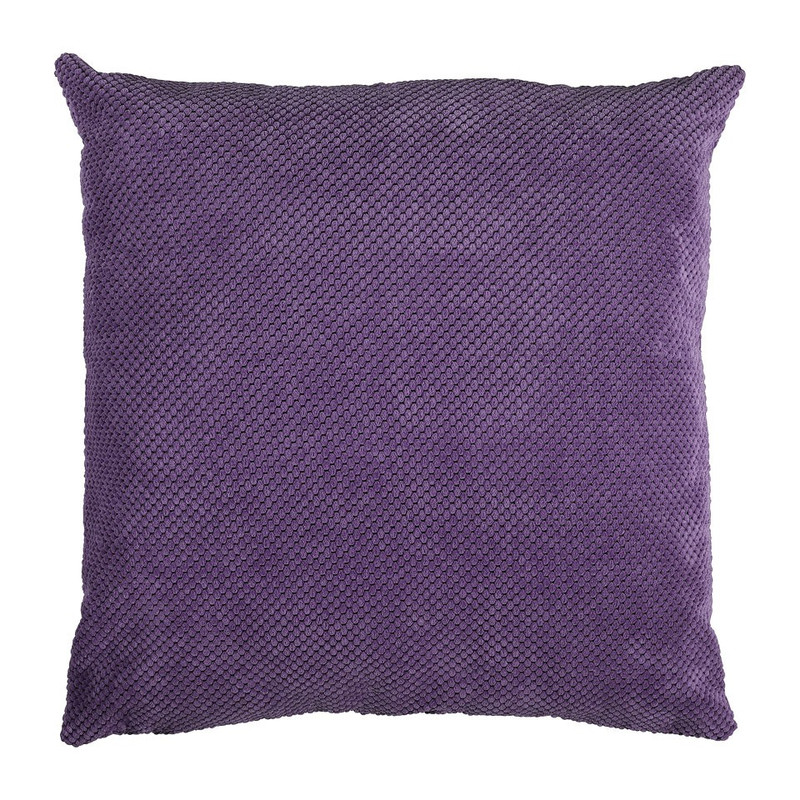 Sierkussen blokje - paars - 60x60 cm