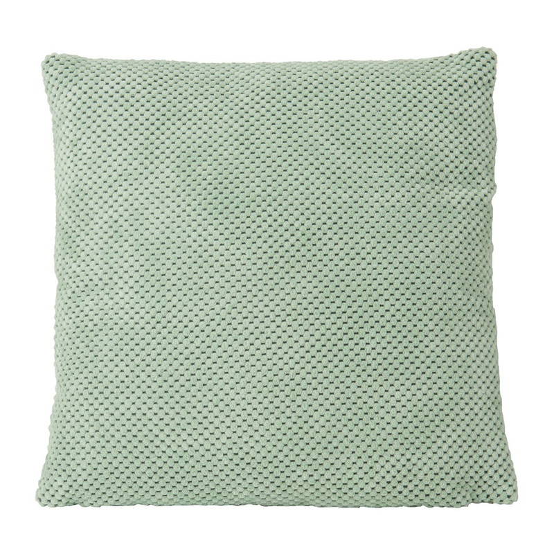 Sierkussen blokje - soft groen - 45x45 cm