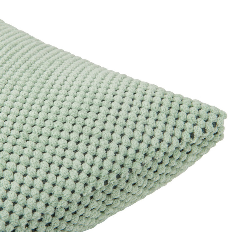 Sierkussen blokje - soft groen - 45x45 cm