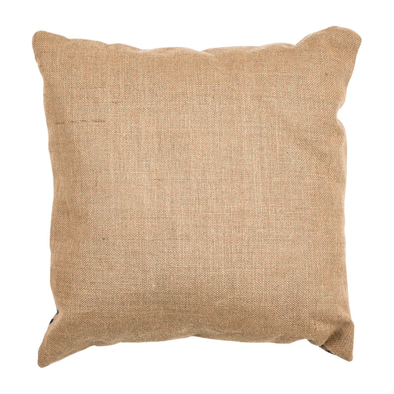 Sierkussen jute - zebra dessin - 45x45 cm 