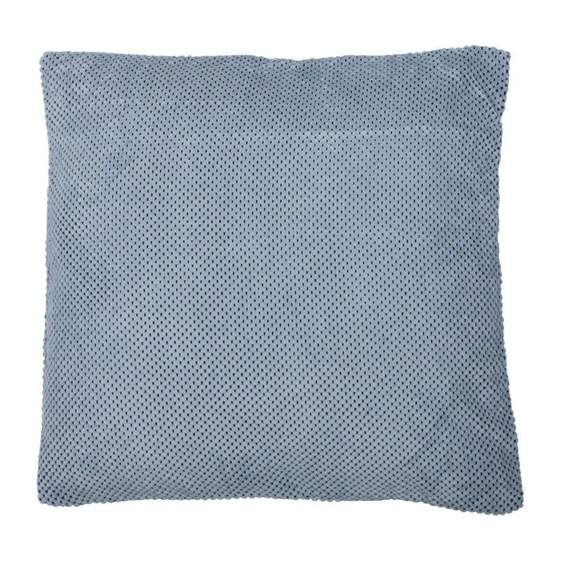 Sierkussen blokje - lichtblauw - 45x45 cm