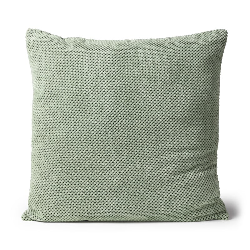 Sierkussen blokje - lichtgroen - 60x60 cm