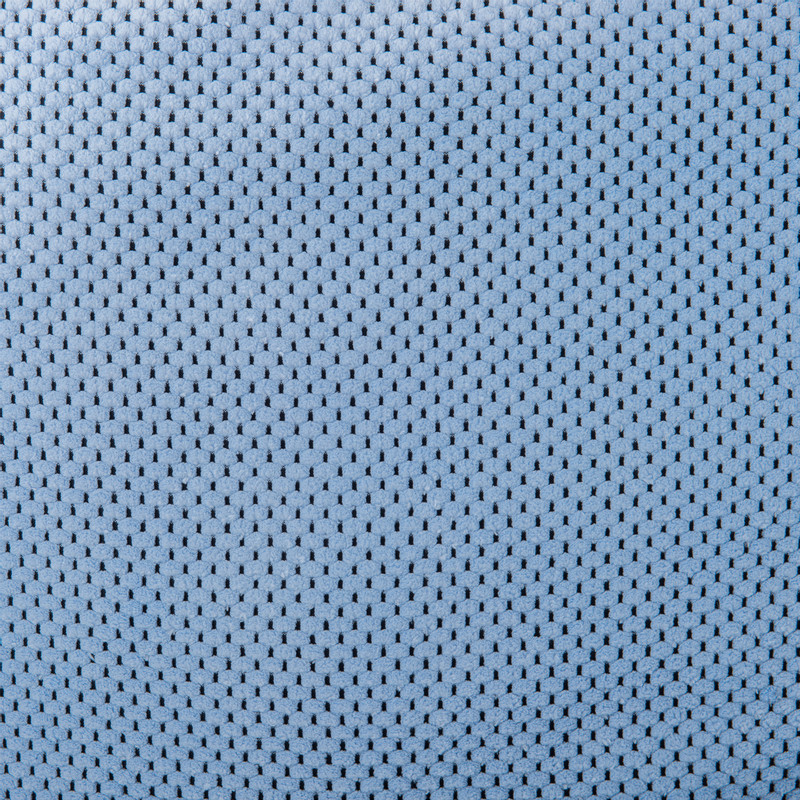 Sierkussen blokje - lichtblauw - 60x60 cm