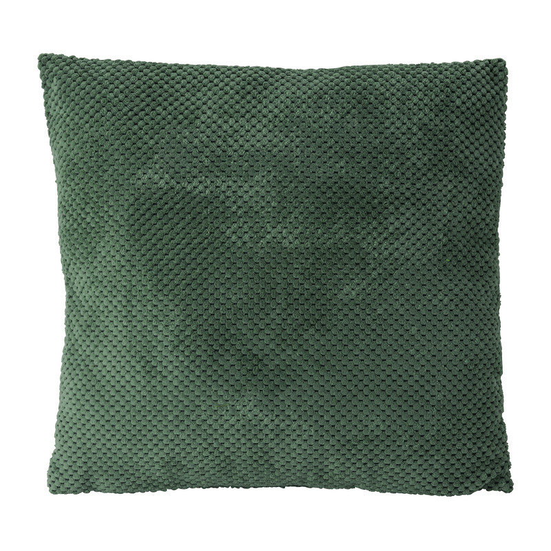 Sierkussen blokje - donkergroen - 60x60 cm 