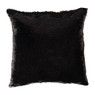 Sierkussen pailletten - zwart/goudkleurig - 43x43 cm