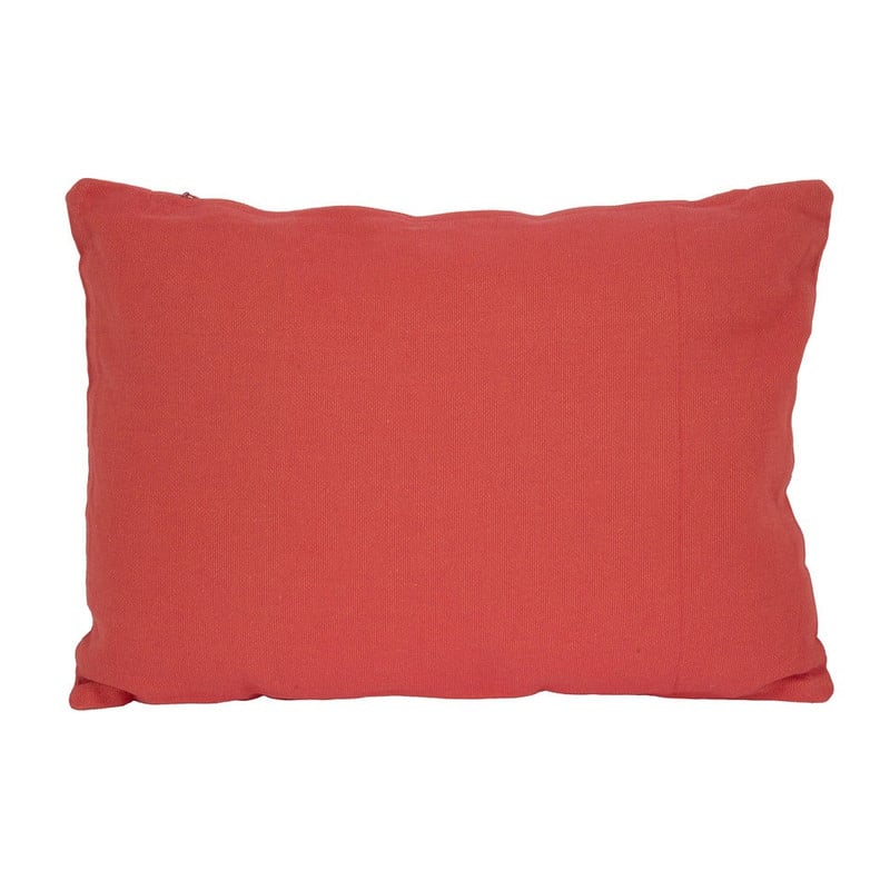 Sierkussen langwerpig - 50x35x10 cm - rood