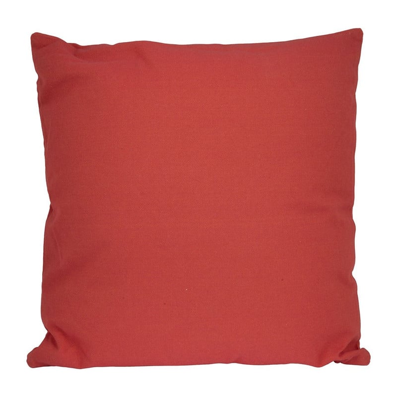 Sierkussen vierkant - rood - 60x60 cm