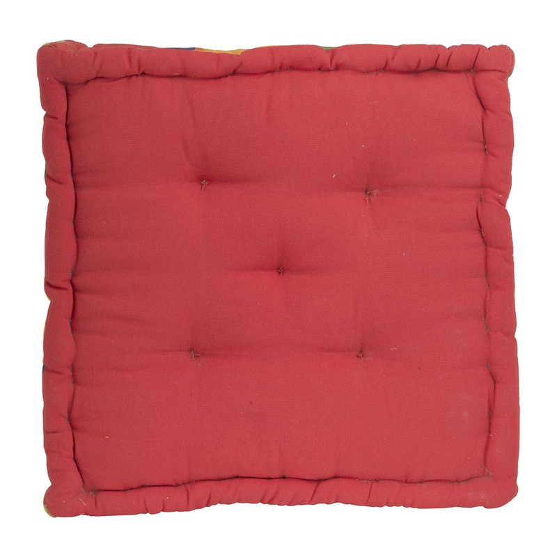 Matraskussen gestreept - multikleur - 45x45x8 cm