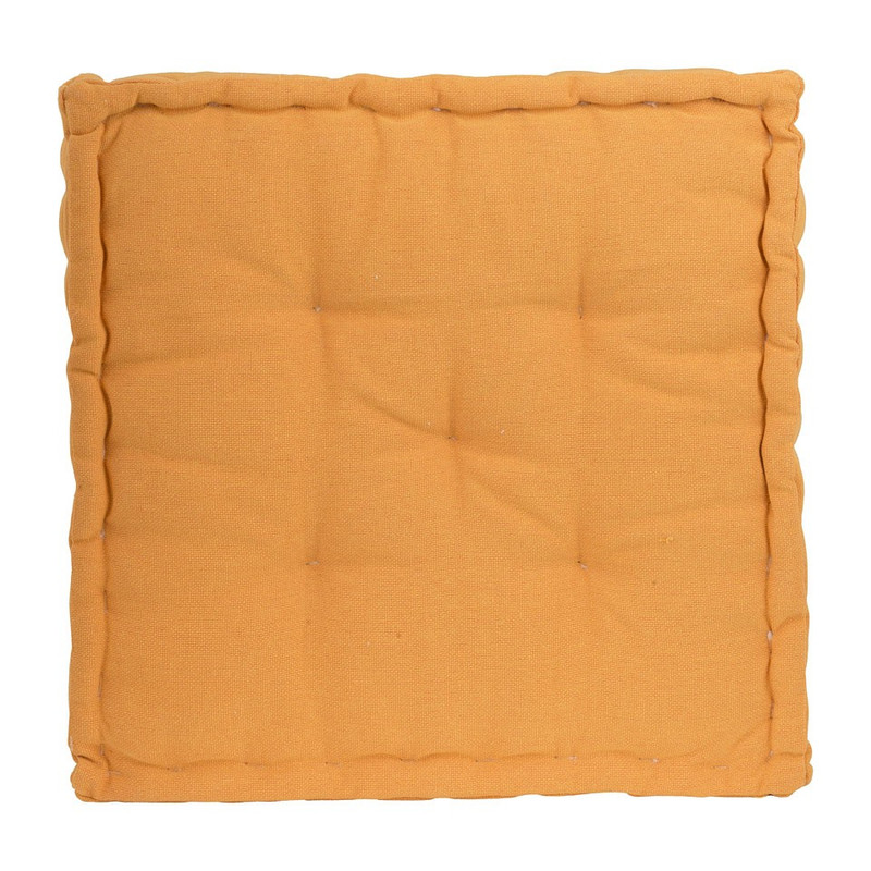 Matraskussen - geel - 45x45x8 cm