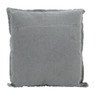 Sierkussen stonewashed - grijs - 45x45 cm