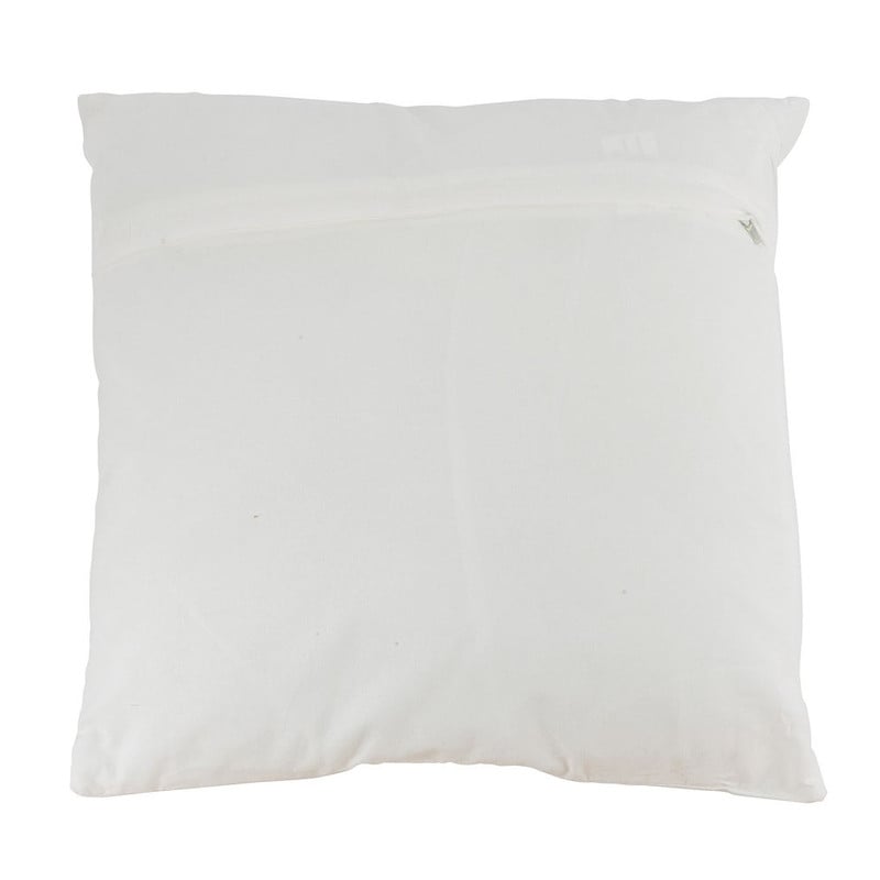 Kussen stip geborduurd – metallic - 45x45cm