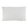 Kussen stip geborduurd – metallic - 30x50cm
