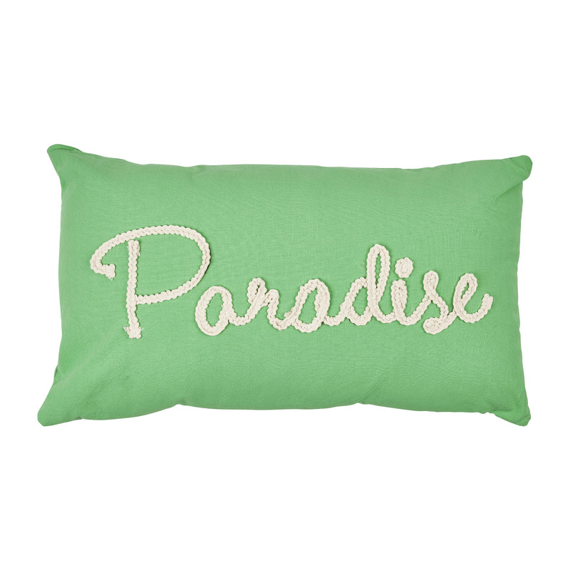 Sierkussen Paradise - Groen - 30x50 cm