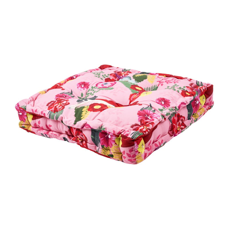 Matraskussen tropical roze - 45x45 cm 