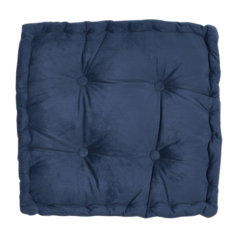 Matraskussen donkerblauw - 45x45 cm 