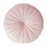 Sierkussen rond - roze - 40 cm