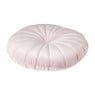 Sierkussen rond - roze - 40 cm