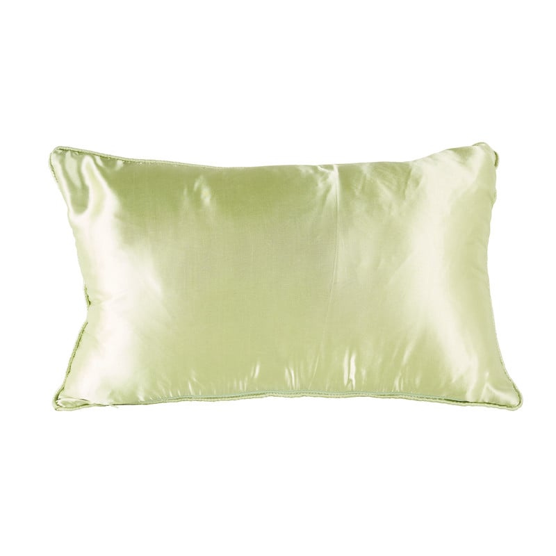 Sierkussen satijn gradient - groen - 30x50 cm 