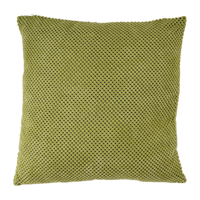 Sierkussen blokje - appeltjesgroen - 60x60 cm 