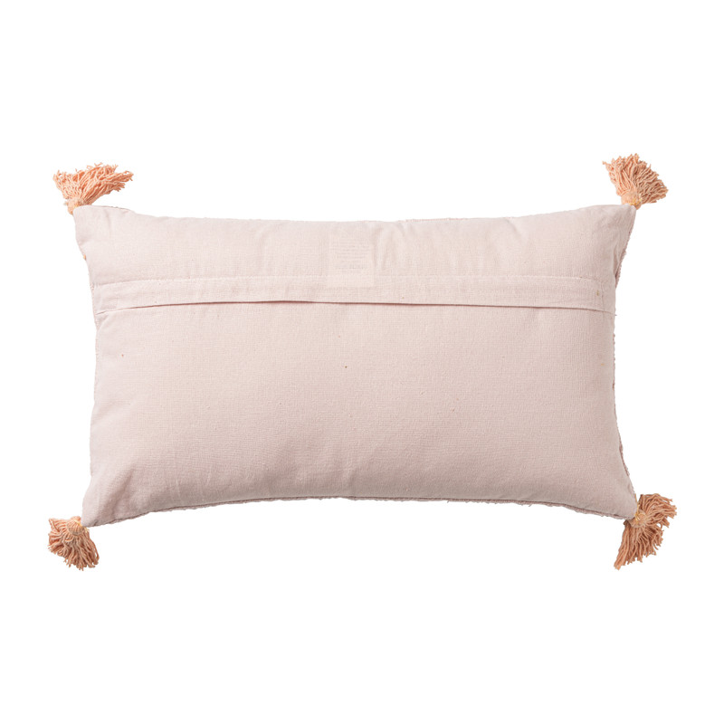 Kussen maan - roze - 30x50 cm