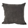 Sierkussen ribbel velours - grijs - 45x45cm