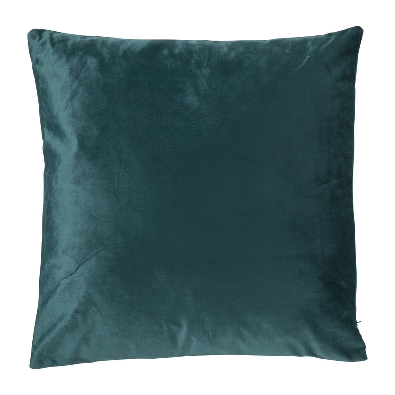 Sierkussen velvet - petrol - 45x45 cm 